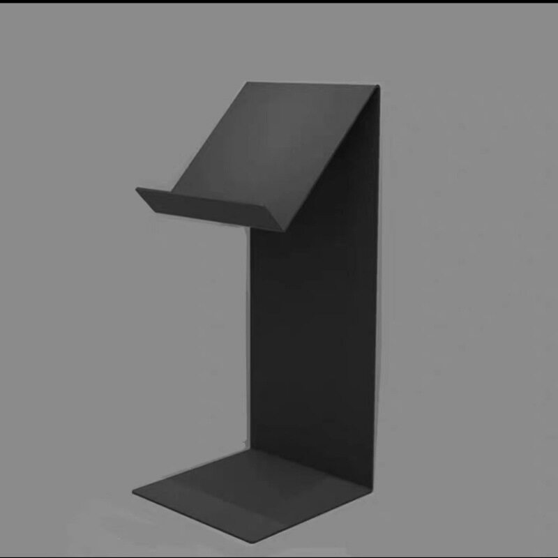 A Curved Iron Bookshelf Bookstore Baking Paint Iron Display Rack Xinhua Bookstore Sisyphus Fandeng Bookstore