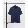 Sapphire blue collar triangle steel label