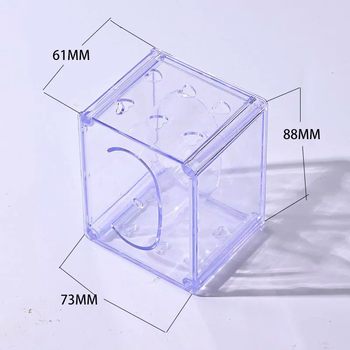 Watch Storage Box Rectangular Transparent Watch Box Transparent Watch Storage Box Acrylic Packaging Box Jewelry