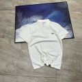 Aw crocodile embroidered logo polo style white