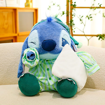 Japanese-Style Dinosaur Pajamas Sleepy Stitch Plush Doll Children's Birthday Toy Girl Gift