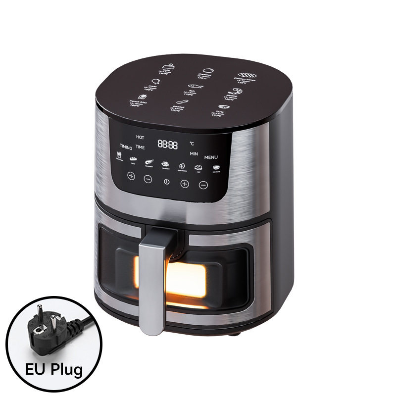 热销款7L可视多功能电烤箱触屛家用烘烤一体薯条机跨境Air Fryer