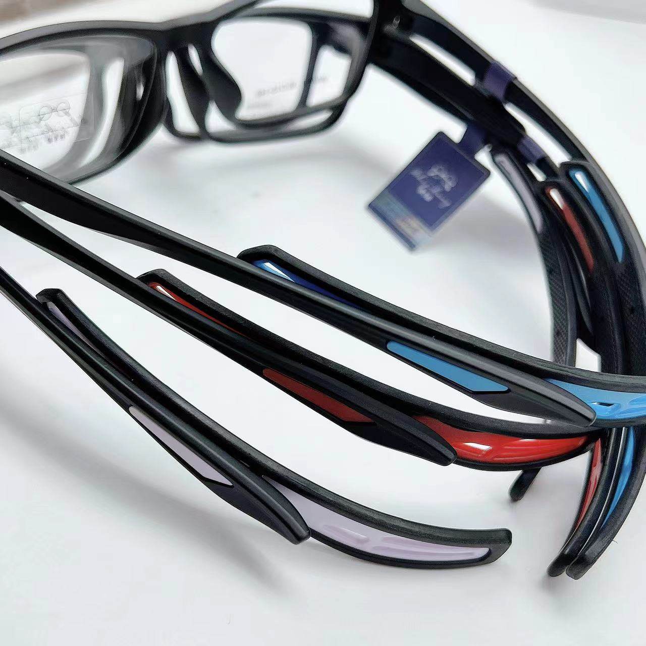 Ultra-light TR sports glasses frame running basketball football anti-drop anti-collision eye protection glasses can be equipped with myopia glasses frame