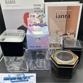 Watch Box, Watch Box, Square Box, Drawer Box, Watch Trailer, Dual-Purpose Electronic Watch Display Box, Transparent Display Box