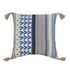 Cross-border Bohemian Ethnic Style Pillow Cushion Cover Blue Tassel Pillow Cover Sofa Pillow Cover