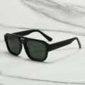Dark green film