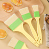 Bbq Brush Oil Brush Household Barbecue Pancake Special Baked Food Grade Kitchen Tool Non-Shedding Small Brush