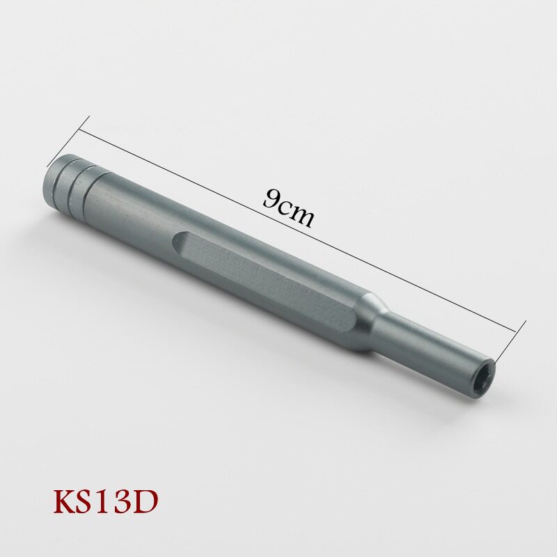 手动磁吸手柄铝合金螺丝刀改锥适用H4起子4mm/6.35mm六角批头