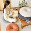 Bay Window Tatami Round Futon Cushion Thickened Fabric Round Japanese Chair Cushion Balcony Windowsill Floor Seat Cushion