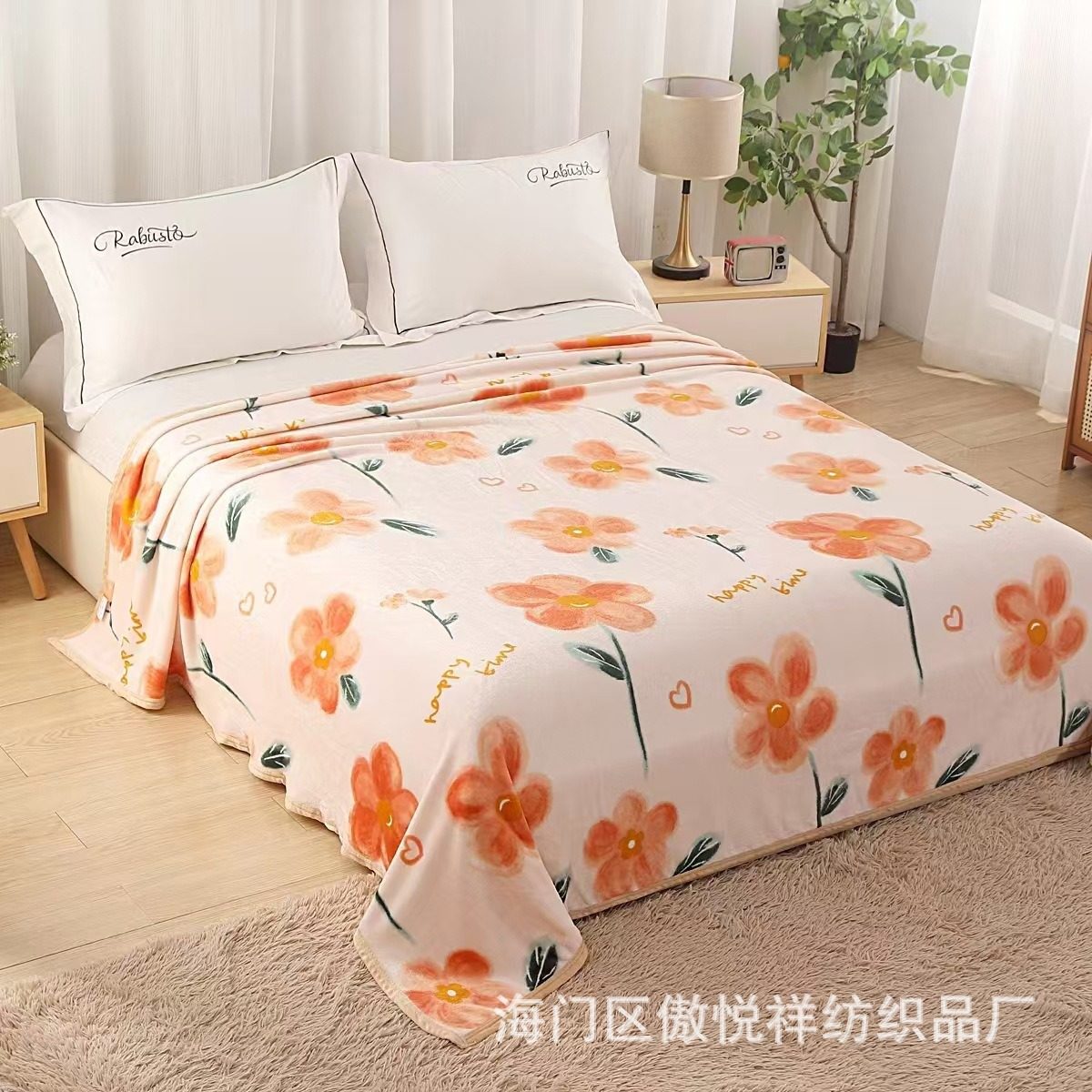 Flannel Blanket Gift Blanket Gift Boxed Blanket Thickened Faleirong Blanket Coral Fleece Blanket Wholesale Direct Selling