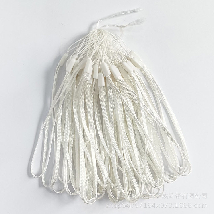 Manufacturers sell in stock short nylon mobile phone lanyard pine rope a large number of in stock supply rapid delivery