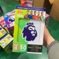 25-26 Premier League Football Trading Cards Super Tin Box 10 cards/pack Green Box (5 packs/box) | MSRP:￥159
