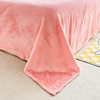 Milk Velvet Bed Four-Piece Set Fleece-Lined 3A Type Snowflake Velvet Three-Piece Dormitory Set 5D Carved Velvet Quilt Cover Thickeneded Version