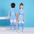 25/26 manchester city home blue and white no. 9