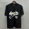 Black slash white letters