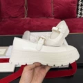 White mary janes