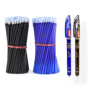 3716 Erasable Gel Pen 0.38 refill black crystal blue erasable pen easy to wipe magic wipe hot friction correction pen