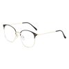 In stock anti blue light glasses women vintage metal frame photochromic glasses men women universal computer goggles wholesale