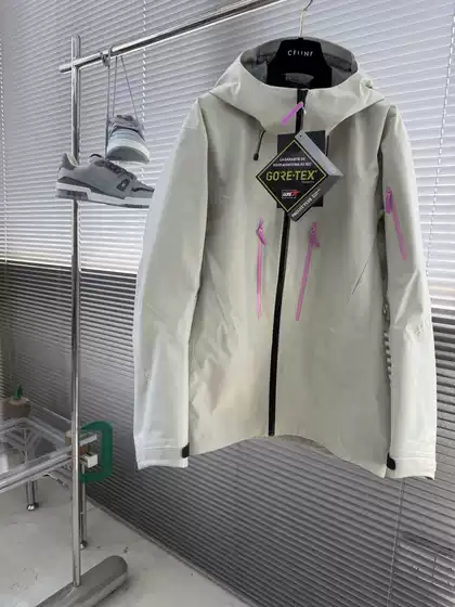SV7 Driftwood White/Tidal Pink/New Color Bird Plus Same Style Alpha SV7 Outdoor Windproof Waterproof Jacket
