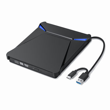 Usb3.0&Type-C Dual Interface Cd/Dvd Burner Notebook External Burner Optical Drive