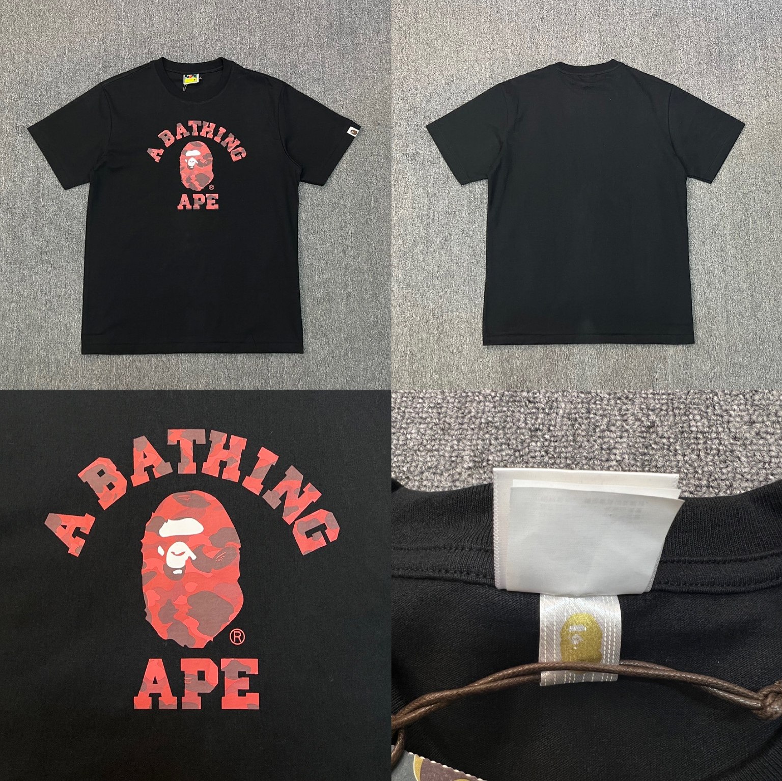 The Dynamite BAPE co-named half-tweet TEE T-shirt.