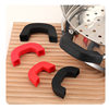 Silicone Pot Ear Insulation Cover Universal Iron Pot Anti-scalding Side Ear Pot Handle Cover Kitchen Accessories High Temperature Resistant Handle Gloves