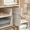Clothes Storage Box Drawer-Type Plastic Storage Rack Wardrobe Storage Layered Multi-Layer Pull-Out Foldableable Clothes Foldableing Artifact