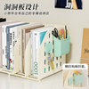 Telescopic Book Stand Reading Rack Book Holder Desktop Bookshelf Desktop Fixed Book Storage Artifact Plastic Book Divider