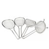 304 Stainless Steel Colander, Food-Grade Kitchen Strainer, Fine Mesh Spoon for Filtering Residue, Noodles, and Preventing Oil Splashes
