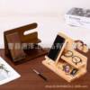 Solid Wood Storage Rack Office Desktop Mobile Phone Holder Glasses Watch Storage Rack Creative Simple Storage Rack