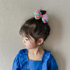 Children's Hairpin Korean-style Double-layer Bow Sequin Girl's Performance Side Clip Girl's Meatball Head Cute Sweet Hairpin