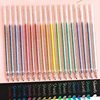 Glitter Pen Gel Pen Fluorescent Marker Pen Student Hand Account Glitter Shiny Crystal Sand Pearlescent Color Gel Pen