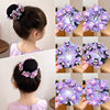 Children's Kulomi Plate Hair Net Little Girl Cute Cartoon Korean Style Flower Dance Marubeni Head Net Pocket Performance Hair Circle