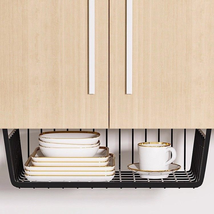 Storage Hanging Basket Dormitory Under-Table Hanging Storage Rack Cabinet Wardrobe Layering Artifact Bedside Hanging Storage Basket