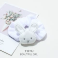 White Circle long ear rabbit FQ93-17