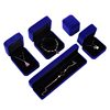 Jewelry box wholesale flannel necklace box pendant box flannel ring earring box bracelet box jewelry packaging box