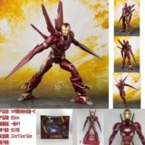 Avengers SH Iron Man MK50 Версия нано-оружия Подвижная модель куклы ручной работы в упаковке