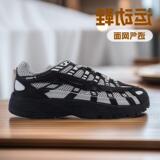 Putian shoes популярные модели 6000 мужских и женских кроссовок с низким берцем черного и серого цвета, удобная, мягкая, дышащая, нескользящая спортивная обувь с амортизацией