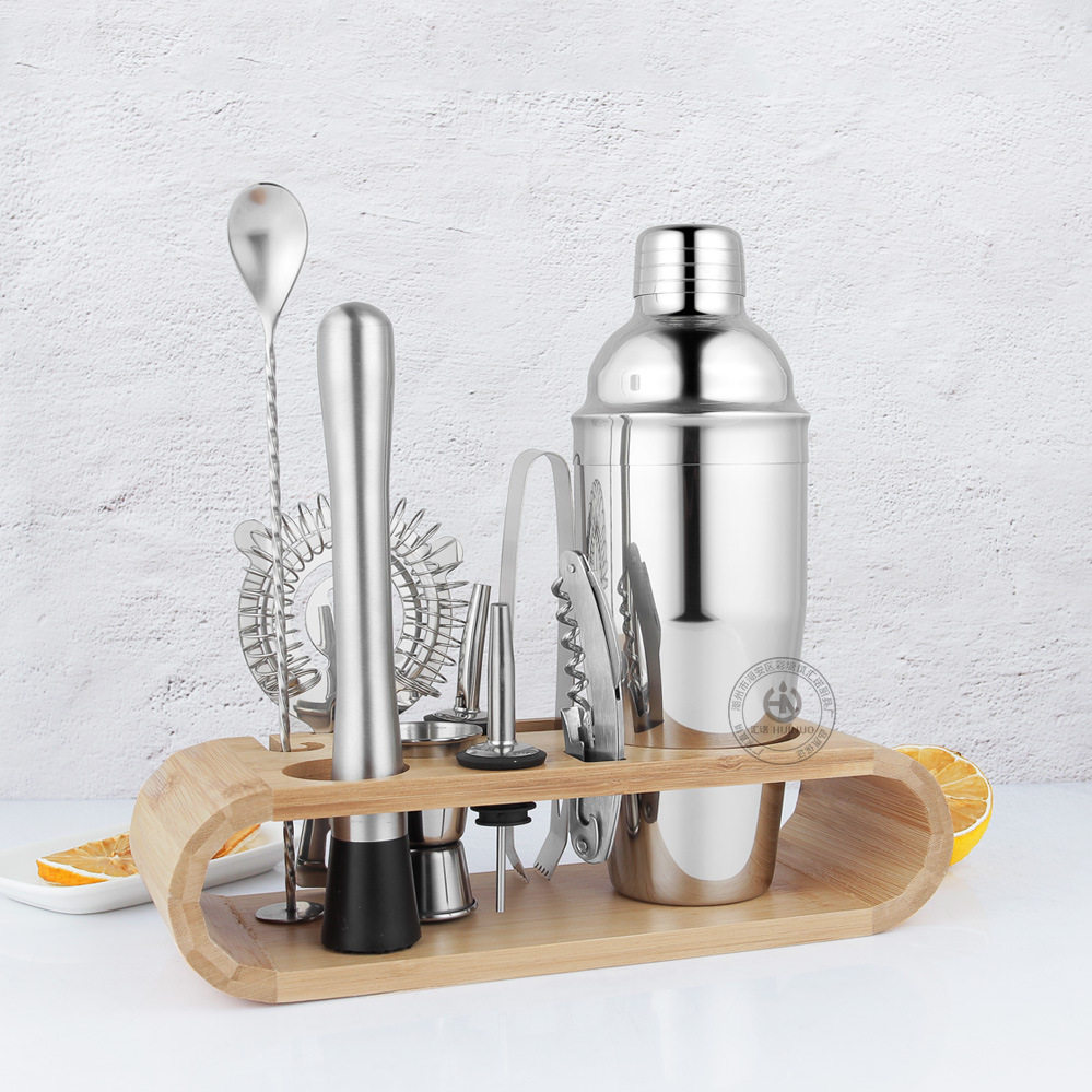 Bar Tools Cocktail Shaker Boston Shaker Shaker Full Set Stainless Steel Bartending Set