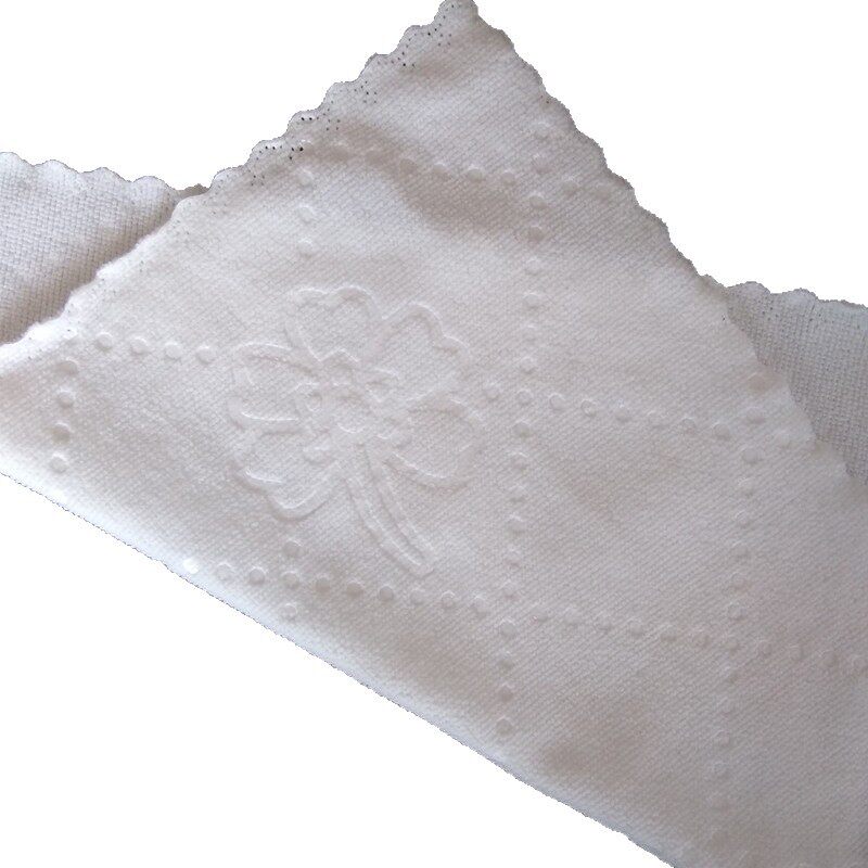 25X25 Microfiber White Disposable Hotel Absorbent Small Towel Absorbs Water and Does Not Shed Lint Soft Square Towel