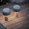 Modern engraved Italian mushroom rechargeable table lamp dimming bedroom bedside portable atmosphere lamp factory direct sales