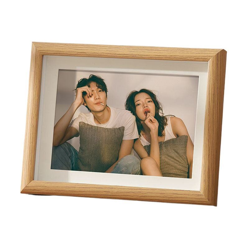 Three-Dimensional Photo Frame Table, Washed Photos Made into Ornaments, Printed and Developed Wooden Picture Frame DIY Hollow Photo Album Cross-Border