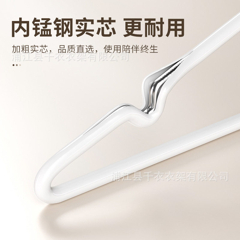 Explosions bold new extra thick clothes hanger adult clothes hanger non-slip anti-sharp corner seamless clothes hanger wholesale