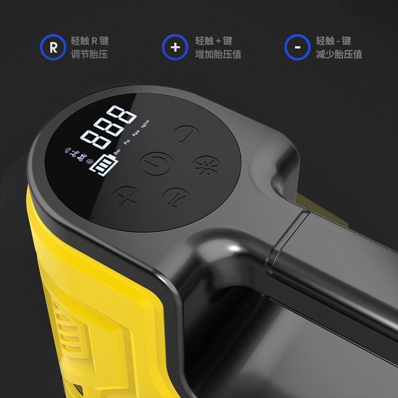 Car Air Pump Portable Car Air Pump Multi-Function Air Pump High-Power Electric Tire Air Pump