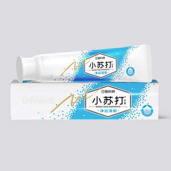 Explosions toothpaste baking soda bright white strength 180g white teeth nectar mint toothpaste deep cleaning