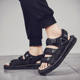 Men's Sandals Summer New Men's Trendy Shoes Breathable Sandals Men's Korean Style Beach Shoes Student Trendy Outdoor Slippers Men