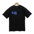 Letter (black blue print)
