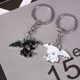 Dragon Trainer toothless pendant keychain couple pendant cartoon male and female students Valentine's Day gift key ring