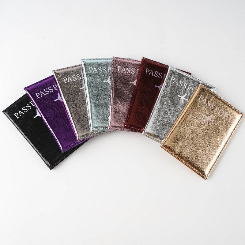 New colorful passport protective case explosive passport holder ticket holder in stock wholesale factory direct passport bag