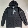 Zip sweatshirt stone black